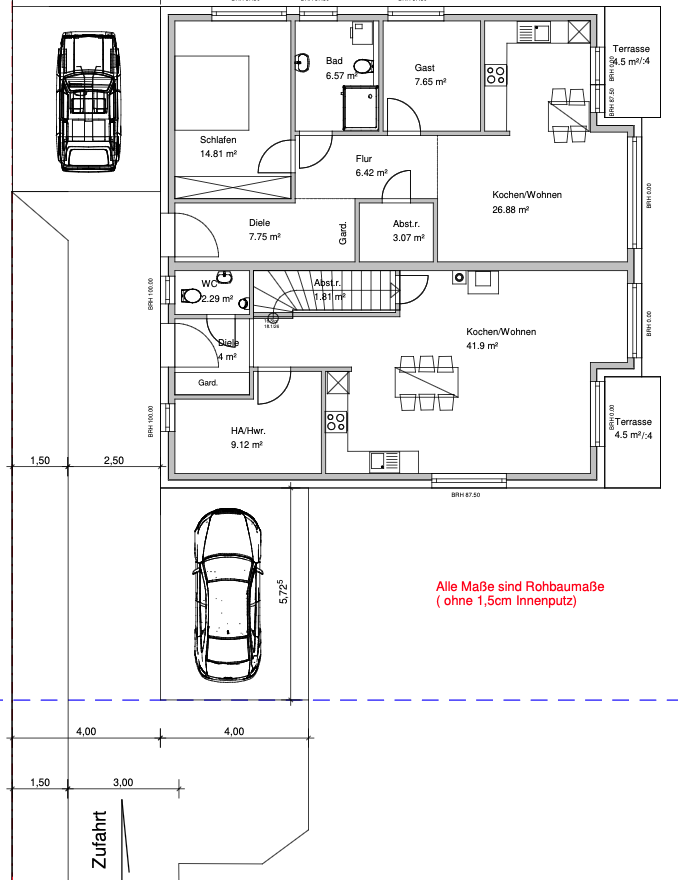 Grundriss Erdgeschoss